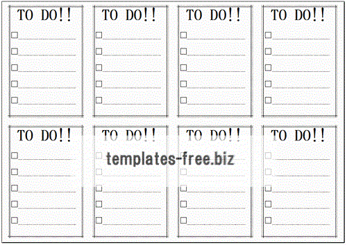 無料でダウンロードできるTo Do リスト