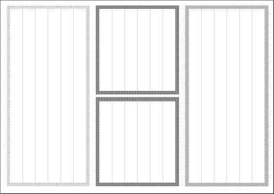 Excelで作成したひとことしおり